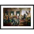 thumbnail image 2 of Art.com The signing of the U.S. Constitution at the Independence Hall in Philadelphia on September 17, 1787 Art Print by Vernon Lewis Gallery, Black Frame Wall Art, 29" x 21", 2 of 5