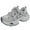 Gray-blue, variant on Retro Sneakers 2025 New Thick Sole Couple Dad Shoes Walking Shoes Women Lace-Up Height Increase Shoes
