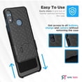 thumbnail image 5 of Rome Tech for Motorola Moto E (2020) Shell Holster Combo Case With Belt clip, 5 of 7