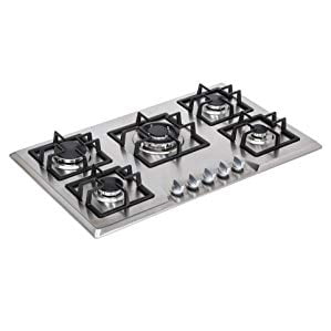 empava empv-34gc5b90a gas cooktop, 34 inch