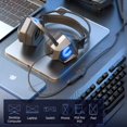 thumbnail image 2 of Audifonos Gamer Led Azul Headsets Ear Bass Auriculares Microfono, 2 of 10