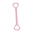 thumbnail image 3 of Banda de resistencia para ejercicios de fitness, mango antideslizante en forma de 8, entrenamiento premium Rosa 50 cm de largo, 3 of 8