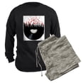 thumbnail image 6 of CafePress - City Music - Men's Long Sleeve Loose Fit Cotton Dark Pajama Set, 6 of 7