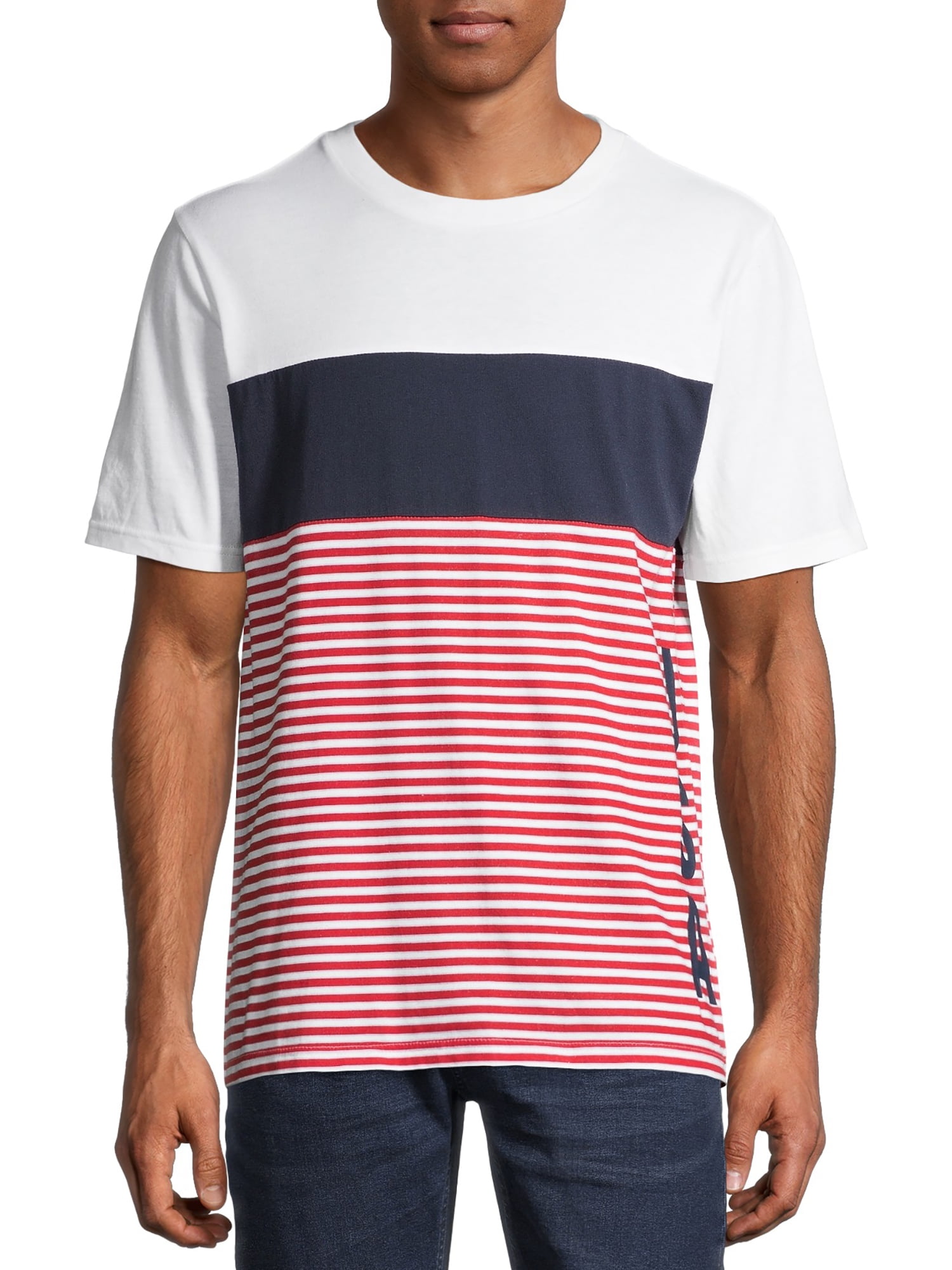 Hollywood Men's July 4th Patriotic T-Shirt, Sizes S-XL, Mens Patriotic ...