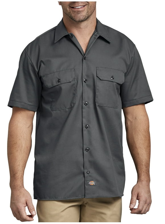 Dickies Regular Fit Short Sleeve Collared Work Shirt (Men's), 1 Count, 1 Pack