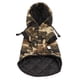 thumbnail image 1 of Abrigo cálido para perros de 2 patas, suave y agradable para la piel, chaqueta con capucha para cachorros, ropa para otoño e invierno S, 1 of 14