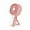 Pink, variant on VtModv Mini Fan Handheld Handheld Turbo Fan USB Rechargeable Silent Student Dormitory Office Portable Wind Turbine Fan