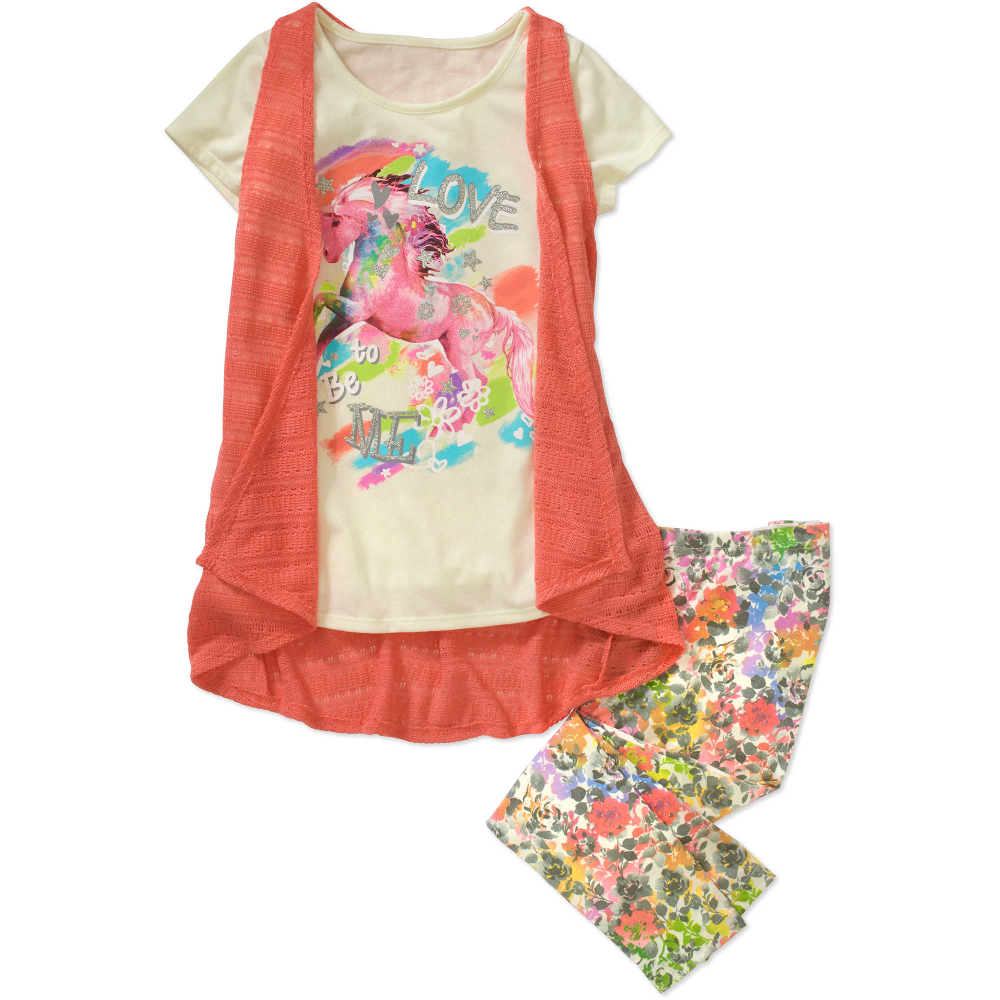 girls tunic and leggings