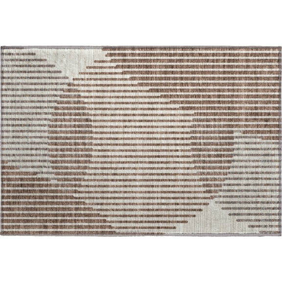 Dalyn Rugs Premium Machine Washable Mayfield AMF1001 Brown 1'8" x 2'6" Rug