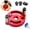 Red(6/8/10mm Drill B, variant on Center Spinner Drill Guide,Self Centering Doweling Jig,Center Spinners for Drilling,Center Spinners Wood Tool,Handheld Drill Guide for Straight Holes with 6/8/10mm Drill Bushings(Black)
