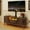 60"Walnut, variant on Uforic 60" TV Stand with Mount for 32-75" TVs, Height Adjustable Fluted Entertainment Center, Oak