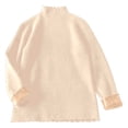 thumbnail image 1 of My Items Chemises pour Femmes Chemises à Manches Longues pour Femmes Col Doublé Thermique d'Hiver pour une Superposition Chaude et Confortable Couche de Base Extensible Douce Chemise à Manches Longues Confort Décontracté Ajustement par Temps Froid m, 1 of 5