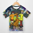 thumbnail image 3 of Scooby Doo Kid's T-Shirt Short Sleeve T-Shirt Tops Summer Tee Shirt for Boys Girls 140CM, 3 of 8