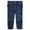 DeepBlue-2576, variant on KIDSCOOL SPACE Little Girls Boys Jeans,Elastic Band Inside Ripped Straight Fit Stretchy Soft Denim Pants,Deep Blue,5-6 Years
