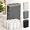 Grey-49L, variant on Large Toilet Paper Storbasket With Lid Slim Organizer Hold Up To 20 Regular Rolls Or 15 Mega Rolls. (grey 49l)
