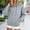 Gray, variant on Njagoc3 Womens Hoodies Solid Color Casual Loose Long Sleeve Pullover Hooded Sweatshirt
