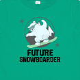 thumbnail image 4 of Inktastic Snowboarding Future Snowboarder Childs Boys or Girls Baby T-Shirt, 4 of 5