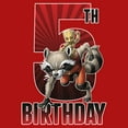 thumbnail image 2 of Boy's Marvel Rocket and Baby Groot 5th Birthday Graphic T-Shirt, 2 of 4