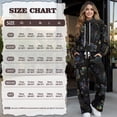 thumbnail image 5 of Renewold Track Suit for Women Set Winter Fashion Outfits High Waisted Pants with Pockets and Sweatshirts 2 Piece Outfits Baggy Tracksuit for Lounge Running, Insects Butterfly Dragonfly Print, L, 5 of 7