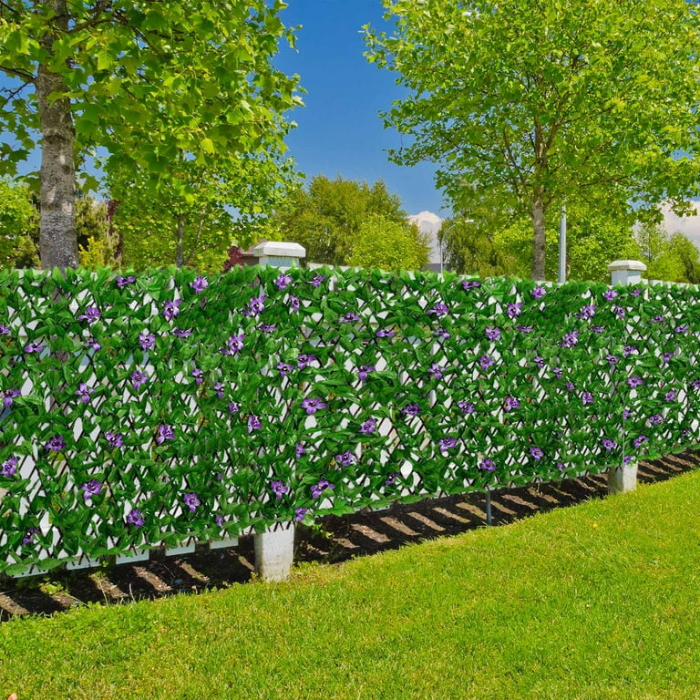 JLFNYA Privacy Screen, Expandable Fence Privacy Screen for Balcony Patio  Outdoor, Decorative Faux Ivy Fencing Panel, Artificial Fake Hedges, Patio Privacy  Plants, Privacy Hedges for Outside - Walmart.com