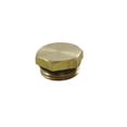 thumbnail image 3 of 1/2” Male Plug Fittings Thread Brass Hex Head Pipe Cap Stopper Cover, 20 PCS, 3 of 3