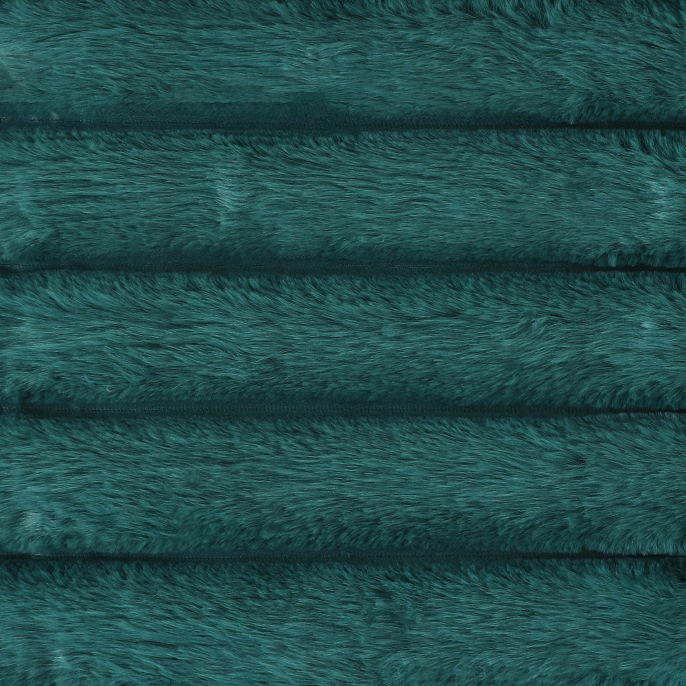 Mainstays Kids Soft Channel Green Faux Fur Throw, 50" x 60"