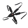 thumbnail image 4 of Cinturón De Seguridad Ajustable Para Silla De Bebé Cinturón Para Silla De Comedor Infantil Para Silla Alta Negro perfke cinturón de cinco puntos, 4 of 6