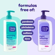 Clean & Clear Day & Night Face Cleansers, 2 Pack, 2 x 8 fl. oz