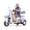 Blue, variant on Speedrid Electric Tricycle for Adults & Seniors,Peak 749W E-Trike with 2 Seater,Max 15.5Mph 3 Wheel Electric Mobility Scooter,48V/25Ah High-capacity Battery UL2849 Certified