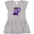 thumbnail image 3 of Inktastic I Wear Purple For My Mom Lupus Awareness Girls Toddler Dress, 3 of 5