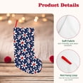 thumbnail image 4 of Sikiie Daisy Flowers Christmas Stockings,18 Inches Christmas Stockings Xmas Hanging Stockings for Family Christmas Decorations & Gifts, 4 of 7
