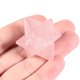 thumbnail image 1 of Loveliome Cuarzo Rosa Natural Merkaba Cristal Protección Meditación Sagrada Generador De Energía Chakra Curativo Estrella De Seis Puntas 1 Pulgada, 1 of 1