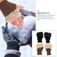 thumbnail image 4 of 2 pares de invierno felpa guantes sin dedos cálidos medio dedo guantes para los fríos., 4 of 5