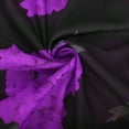 thumbnail image 4 of Mikilon Robes d'Été pour Femmes Ensemble Jupe Aguichant Manches Courtes Robe Moulante Imprimée en Maille Plus Petit Gilet Plus Jupe Ensemble Trois Pièces Violet 2TG, 4 of 6