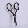 thumbnail image 2 of Small Precision Craft Scissors, 3.7" Thread Cutters For Embroidery Sewing Home Office Students (1 Piece, Vintage Bronze) Banmo, 2 of 5