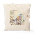 thumbnail image 2 of CafePress - Bird And Flowers Tote Bag - Unisex Canvas Tote Bag, Beige, 1-Piece, 2 of 8