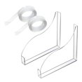 thumbnail image 1 of AMLESO 2x Transparent Waterproof Sink Organizer Sturdy with, 1 of 8