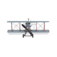 thumbnail image 4 of Contemporary Home Living 14" Gray and Blue 1916 Bristol F28 Fighter Plane Tabletop Decoration, 4 of 9