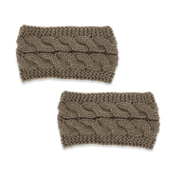 Sonducket Diadema de invierno para mujer, orejeras de ganchillo, motocicleta para mujer, color negro Accesorio para el cabello Caqui Sonducket AP009482-07B