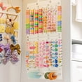 thumbnail image 5 of Hair Bows Organizer Wall Hanging Large Capacity Headband Holder Hair Clip Storage Hanger Space Saving Accessory For Girl Room, 5 of 16
