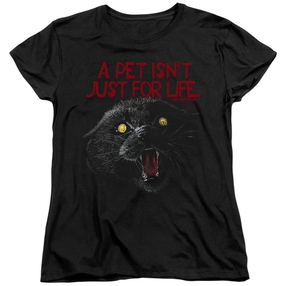 Pet Sematary I Survived Women's T-Shirt Black