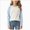 A34-Light Blue, variant on Girls Boys Long Sleeved T Shirt Inner Layer Or Base Layer T Shirt Back-to-School T Shirts Kids Crewneck Fall Winter Tops Basic Tees 1-2 Years Pink T Shirts
