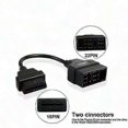 thumbnail image 1 of Toyota OBD1 to OBD2 Adapter Cable 22Pin to 16Pin Diagnostic Scanner Converter 0729 Edition, 1 of 5
