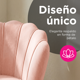 thumbnail image 2 of Silla De Hogar Concha Cadiz Rosa, 2 of 7