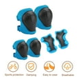 thumbnail image 4 of 6Pcs/Set Skating Protective Gear Kit with Knee Elbow Pad Wrist Guard Protector Roller Skate Skateboard Scooter Bike Cycling Safety Equipment, 4 of 8