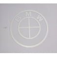 thumbnail image 3 of FixtureDisplays® "BMW" Car Logo STICKER/ Self Adhesive Label for Front Hood and Rear Trunk, Reflect Light, 1.8 x 1.8" 16805-BMW, 3 of 3