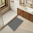 thumbnail image 4 of Gnwei Stone Bath Mat Non-Slip Super Absorbent, Quick Drying, Multi-Purpose Large Bathroom Rugs in Front of Bathtubs and Sinks, Natural Diatomaceous Earth Shower Mat Easy to Clean, 4 of 9