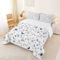 thumbnail image 3 of Homewish Stars Moon Queen Comforter Set, Cartoon Comforter Sets Queen for Kids, Reversible, 3-Piece 1 Comforter and 2 Pillowcases, 3 of 6