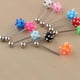 thumbnail image 3 of 10 Unids Surtido de Barra Pendientes Punk de Varios Color de material acero Inoxidable para Mujeres, Multicolor, 3 of 9