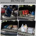 thumbnail image 3 of DISNIMO SUV Trunk Liner for Dogs Wolf Aztec Print Anti-Slip Cargo Mat Car Boot Protection All Weather Trunk Mat Suitable for Most Car Models, 3 of 7
